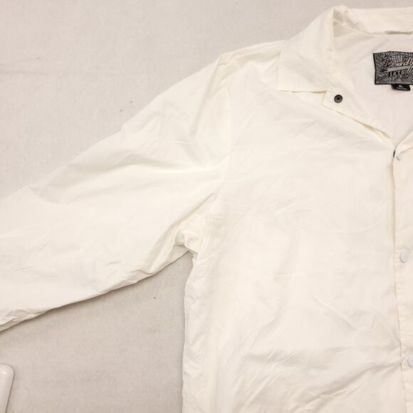 Brooklyn Cloth Co Casual Button Up Long Sleeve Shirt Adult Mens Size XL White - Picture 4 of 10